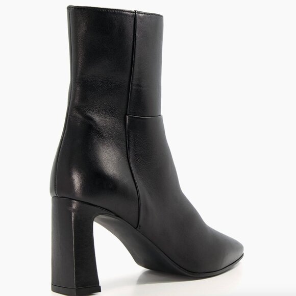 NWOT Dune London Orlie Leather Booties 39 / 8 US MSRP $180 NEW - Picture 3 of 14